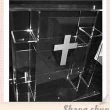 Большая роскошная акриловая Трибуна Оргстекло стенд для подиумов акриловые подиумы кафедра из оргстекла акриловая церковная кафедра