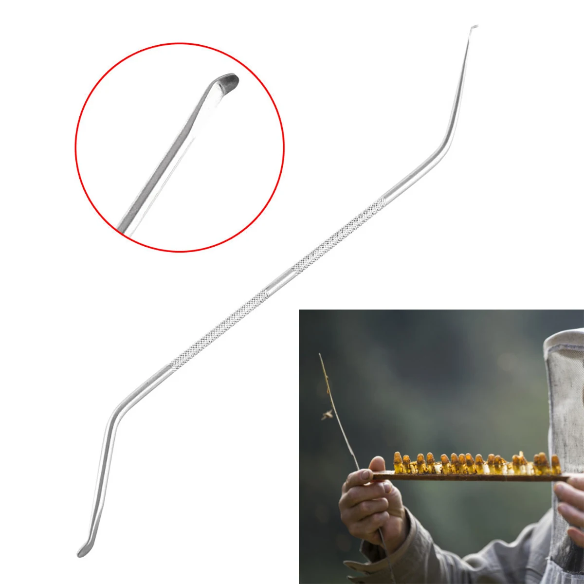1pc Beekeeping Needle Queen Rearing Grafting Tool Diameter Bee Hive Scraper
