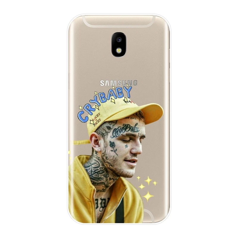Задняя крышка Hip Lil Peep для Samsung Galaxy J3 J5 J7 2015 2016 2017 J2 Prime J4 J6 J8 Plus 2018 мягкий силиконовый
