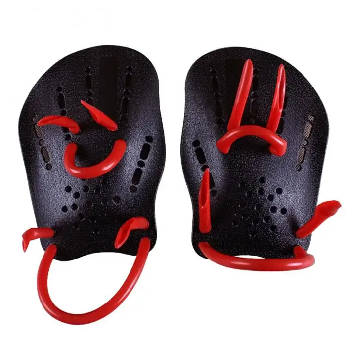 Профессиональные плавники для плавания тренировочные силиконовые перчатки для рук Padel ласты для взрослых детей снаряжение для плавания KH889