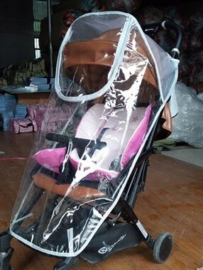 Горячая универсальная детская коляска дождевик высокого качества детская коляска защита от пыли и ветра зонтик автомобиль дождевик - Цвет: K