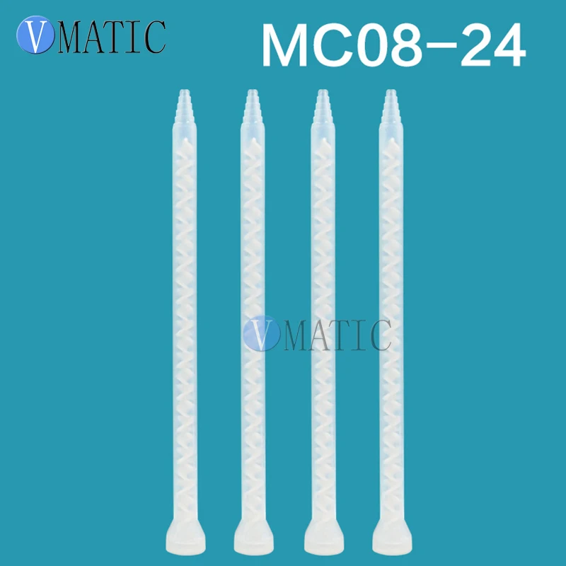 

Free Shipping 10Pcs Resin Static Mixer MC08-24 Mixing Nozzles For Duo Pack Epoxies