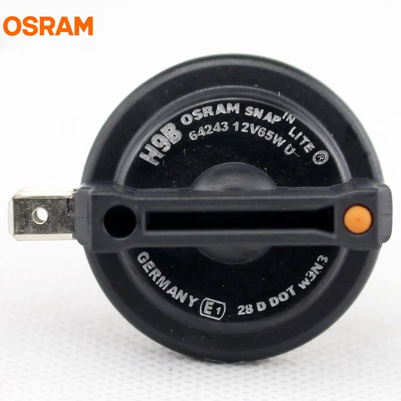 OSRAM H9B 12 в 65 Вт 3200 к 64243 PGJY19-5 оригинальная головка лампы автомобильные лампы Гарантия качества OEM галогенные лампы Стандарт Германия 1X