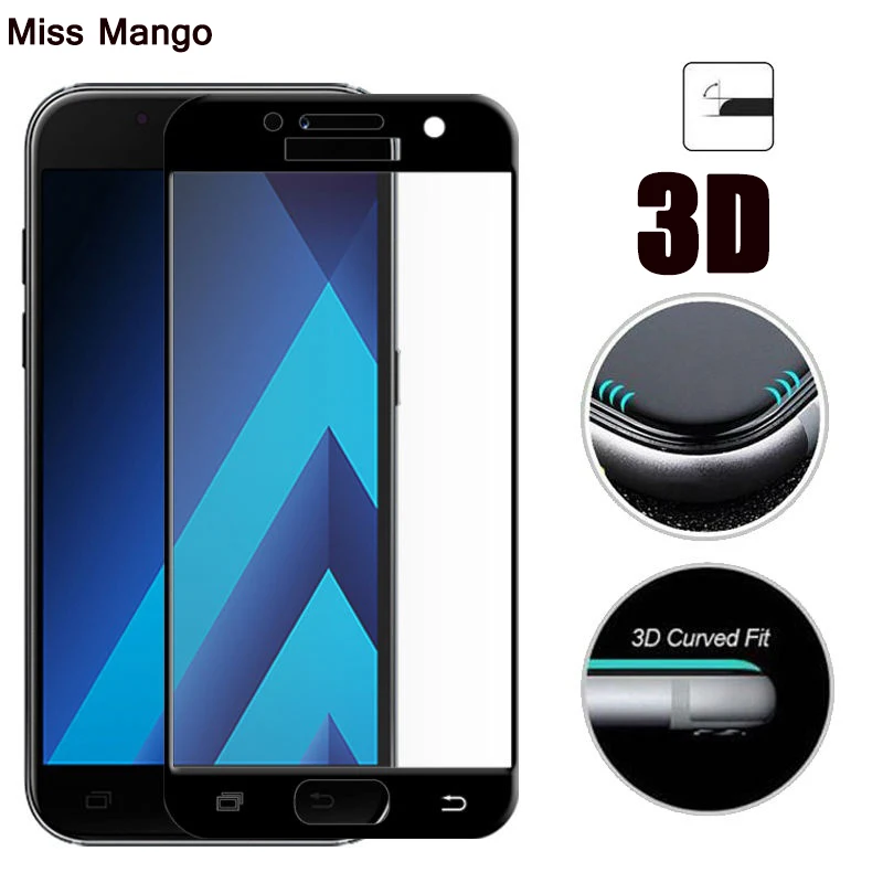 

on the for galaxy a5 2016 3d glass protective glass for samsung a5 2017 a3 a7 2016 a 3 5 7 tempered glas protective flim tremp