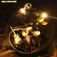 DIY макеты кукольного домика модели наборы с светодиодный свет и Голосовое управление деревянный дом сборка рукоделия креативный подарок