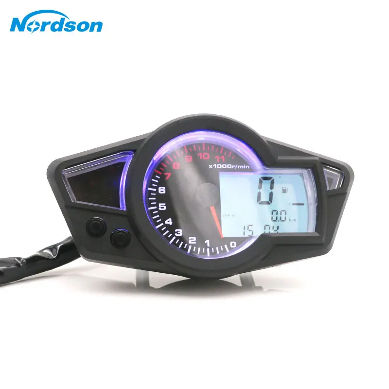 Nordson Motorcycle Lcd Speedometer Tachometer Motorcycle