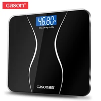 GASON A2 Весы напольные жк-дисплей Закаленное стекло 180кг/50г - изображение