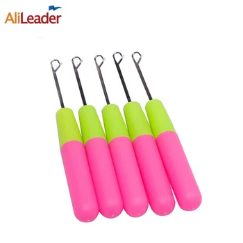 

Hot Sell 50/Pcs Hair Fashion Hook Needle Handle High Quality Crochet Needle Braids Hair Dreadlocks Needle Accessoires Tools
