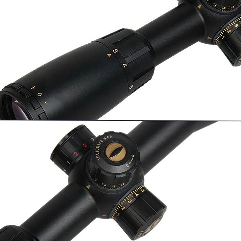 3-12X44SP Mil-dot Scope Fit 20 мм Rail с подсветкой прицел для охоты Airsoft Пейнтбольная 6-0043