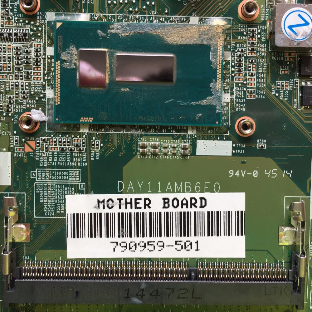 Reboto для hp 17-F M7-K 17-P материнская плата для ноутбука 790959-501 DAY11AMB6E0 SR23W i7-5500u 840M 2GB системная плата протестированная Быстрая
