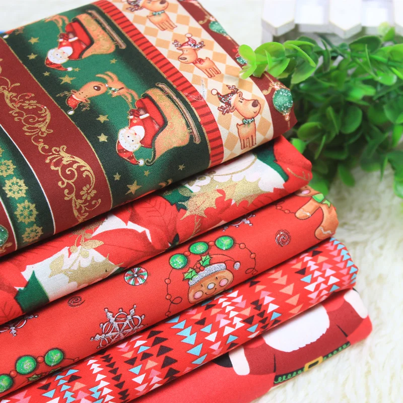 С изображениями героев мультфильмов, Рождественская тематика, серии хлопковая ткань, «сделай сам» ручной работы из хлопка фабричный Текстиль для дома детские матрас, домашний текстиль