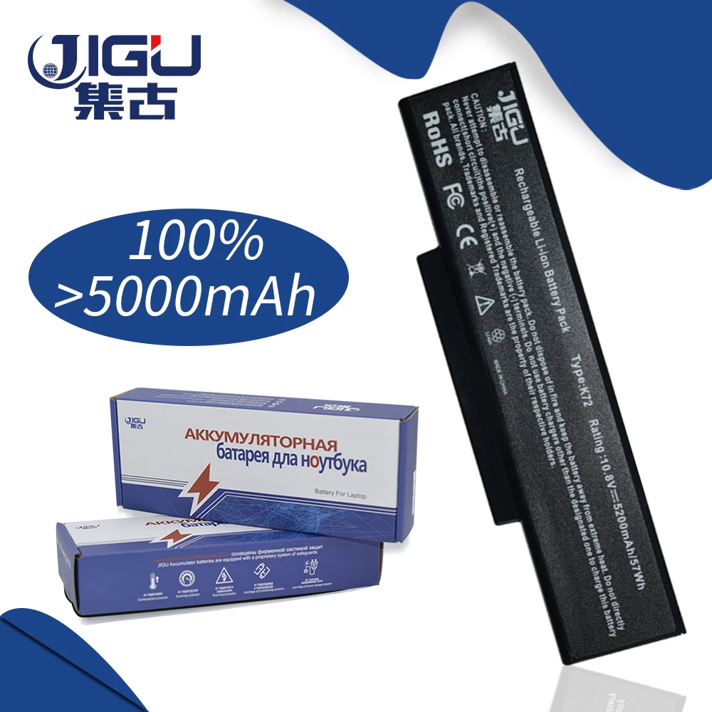 

JIGU 6Cells Laptop Battery For Asus A72 K72 N73 N71 K73 X77 Series Laptop A32-K72 A32-N71