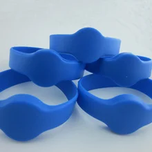 200 шт./лот логос напечатал 125 khz браслет с rfid-чипом