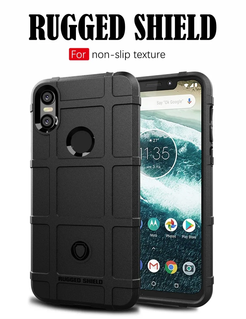 Case for Motorola Moto One P30 Play Note Cover Shockproof Rugged Shield Shell Cover for Moto G6 Plus Z3 Force Play Case (1)