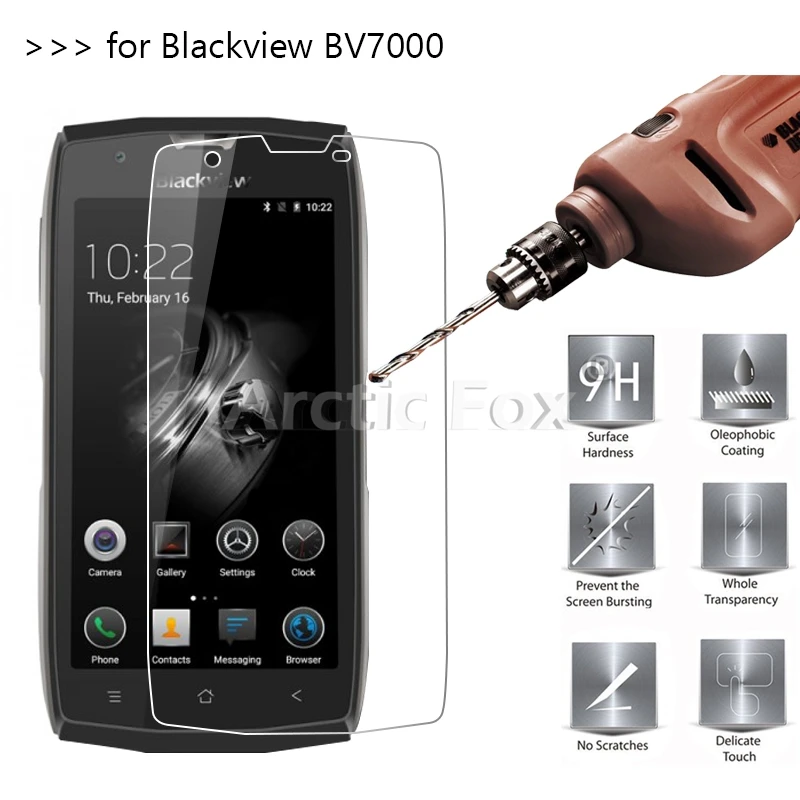 5 PCS/Lot Tempered Glass for Blackview BV7000 Screen Protector Protective Film | Мобильные телефоны и аксессуары