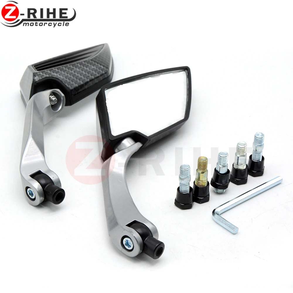 10mm 8mm universal motorbike side mirrors motorcycle rearview mirror for KTM 1290 Super Duke R 1290SUPER 640 LC4 Supermoto