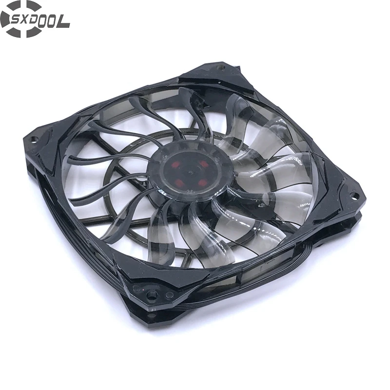 Ventilador do pc 120 mm Magro Espessura de 15 mm Ventoinhas Silenciosas do Computador 53.6cfm 120×15 mm Pwm Controlado com Borracha Antivibração