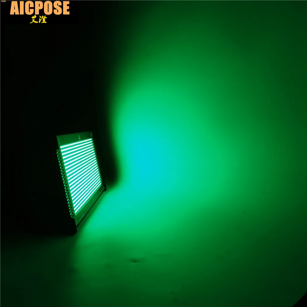 8 шт./лот 1000 Вт светодиодный Strobe Light для dj Disco вечерние вспышкой для клубной сцене света RGB 3 в 1 стробоскопический эффект света