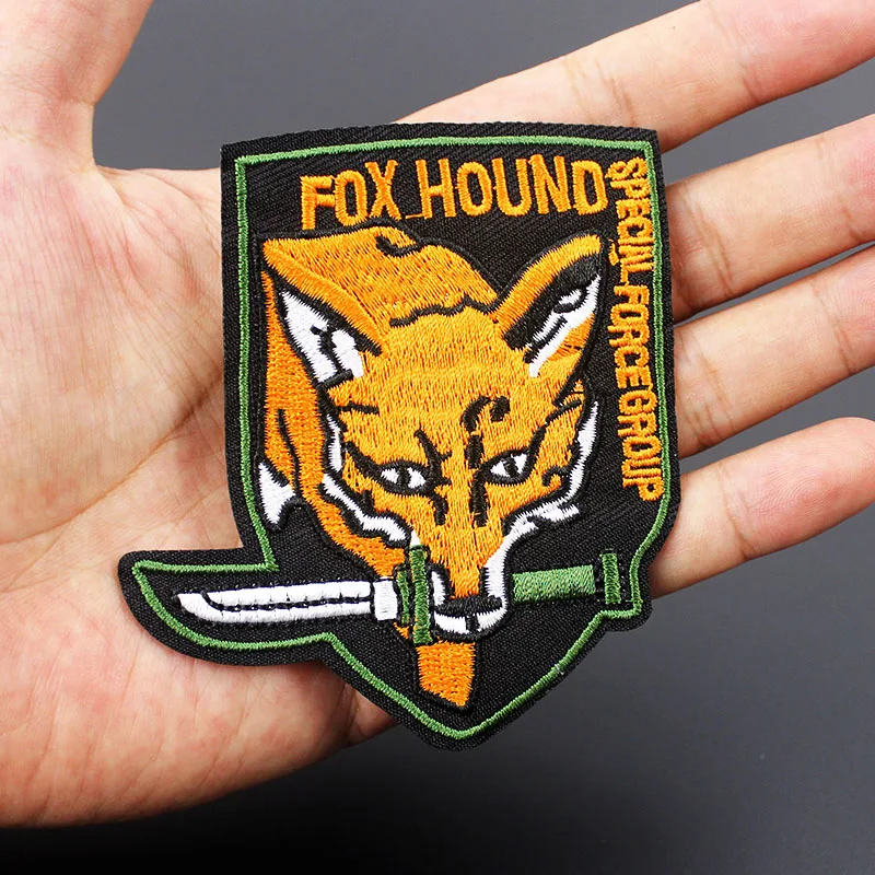 Foxhound Fox Hound армейские нашивки спецназ Группа военные значки вышитая аппликация для куртки джинсы ткань украшения