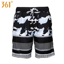 361 мужские пляжные шорты, мужские шорты для серфинга, Пляжные штаны, спортивные быстросохнущие мужские плавки, боксеры, купальный костюм для бега, для спортзала
