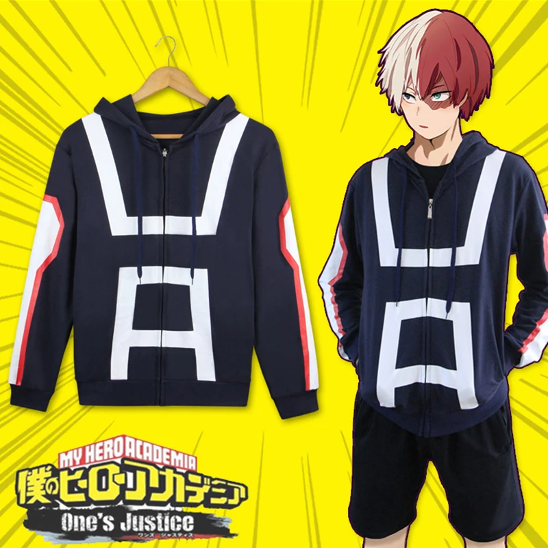 Eraspooky унисекс аниме куртка мой герой Академии косплэй OCHACO URARAKA Midoriya Izuku Bakugou
