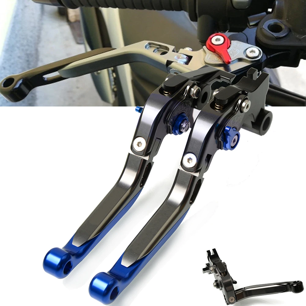 Motorcycle Adjustable Folding Extendable Brakes Clutch Lever For SUZUKI