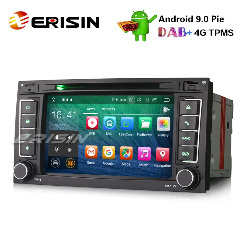 Perfect Erisin ES7956T 7" DAB+ Android 9.0 Car Stereo GPS Satnav DVR BT OBD2 CD for T5 Multivan 2 Perfect Erisin ES7956T 7" DAB+ Android 9.0 Car Stereo GPS Satnav DVR BT OBD2 CD for T5 Multivan 2