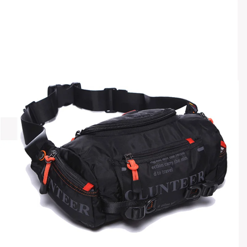 Top Quality Waterproof Oxford Men Hip Bum Belt Cross Body Shoulder Messenger Bag Large Capacity Travel Sling Chest Waist Pack afbeelding
