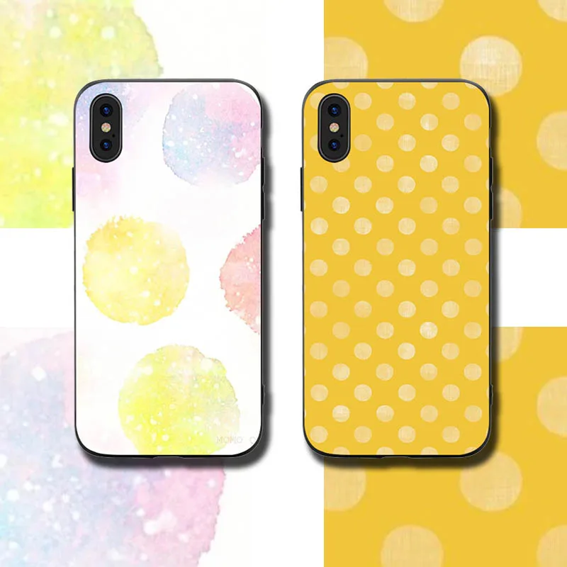 Волнистые цветные чехлы для телефонов Чехол iphone X XR XS MAX 6 6s 7 8 Plus ТПУ покрытие чехла