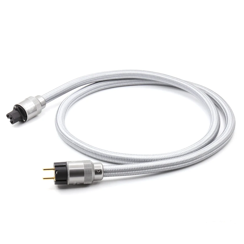 

High performance one piece krell power cord EU AC Audiophile Power cable with EU version connector plug