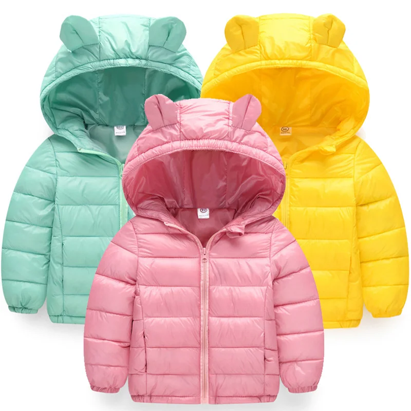 

2019 Autumn Baby Girl Clothes Girls Jacket For Girls Coat Kids Warm Hooded Outerwear Coat For Boys Jacket Coat Children Clothes