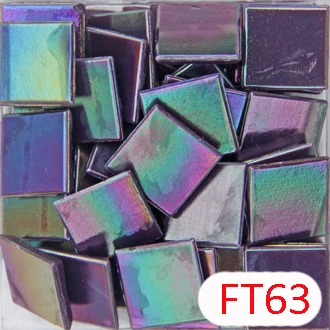 Champagne Pearl 75 Vitreous Iridescent Mosaic Tiles 20mm 