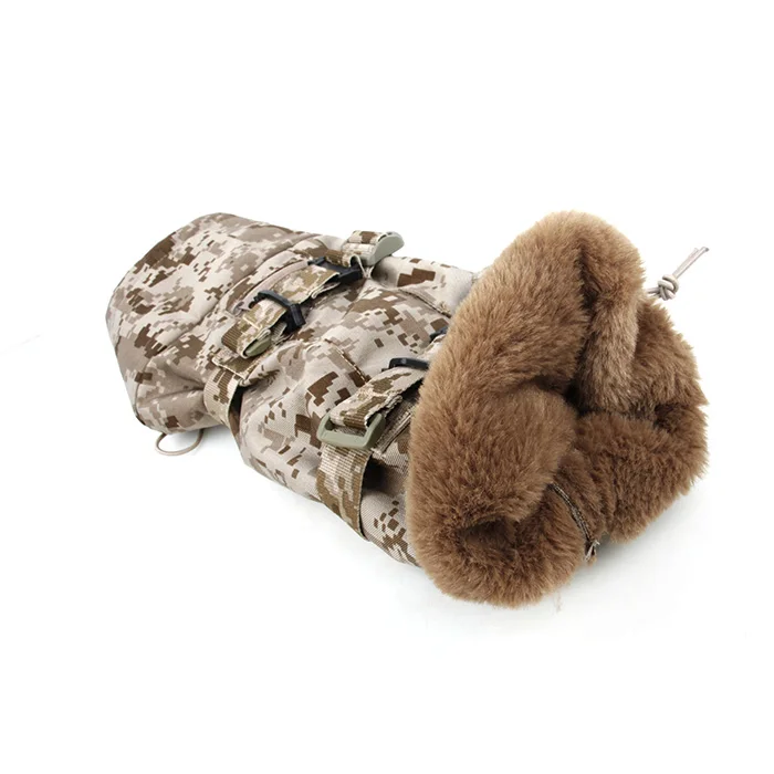 

TMC3201-A1 New Warm Furring Camouflage Hidden Tactical Glove AOR1 Imported from USA