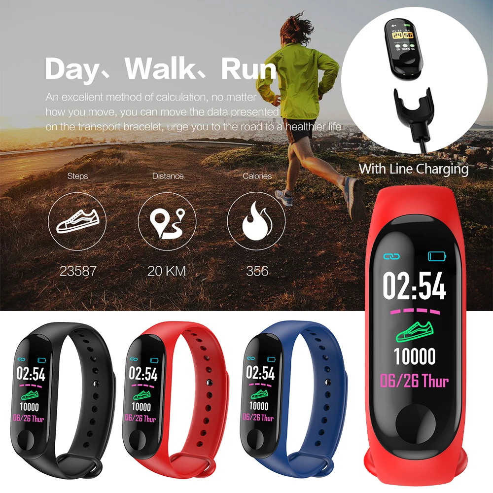 M3 Plus Bluetooth Smart Bracelet Smart Band Sports Band Fitness Tracker Blood Pressure Heart Rate Monitor Sleep monitor M3 Plus Bluetooth Smart Bracelet Smart Band Sports Band Fitness Tracker Blood Pressure Heart Rate Monitor Sleep monitor