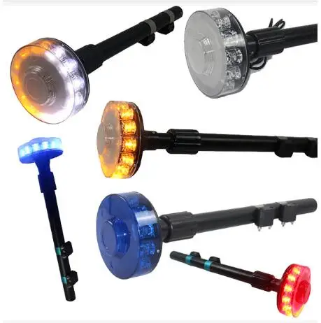 Luces Estroboscópicas Willpower - 2 Unidades - 12LED Rojo - 12V/24V