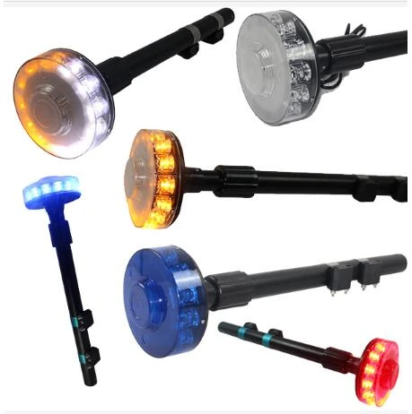 Happybuy Paquete de 6 luces LED recargables para carretera, luces  estroboscópicas de emergencia, luz intermitente para coche, camión,  bicicleta