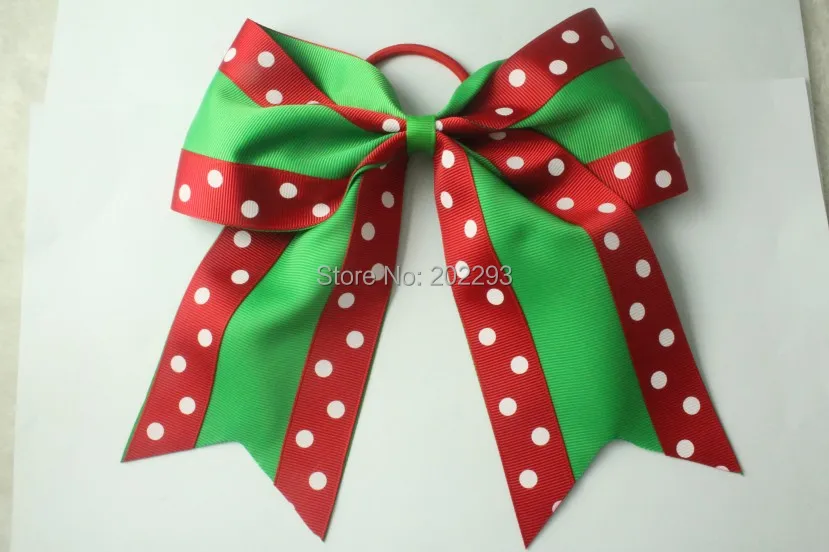

6-7 inch christmas halloween cheerleading bows