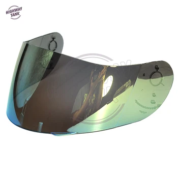 

1 Pcs Gold Motorcycle Full Face Helmet Visor Shield Case for AGV GP-Pro S4 Airtech Stealth Q3 Titec