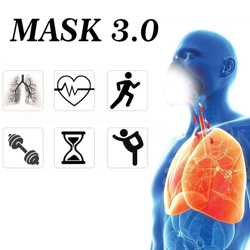 

Dropshipping Sport Training Mask 3.0 Cycling Face Mask Fitness Workout Gym Exercise Running Bike Bicycle Elevation Cardio Mask