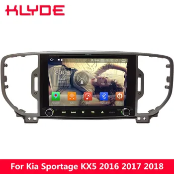 

KLYDE 8" Android 8.0 4G WIFI Octa Core PX5 4GB RAM 32GB ROM BT FM Car DVD Player Radio GPS Navigation For Kia Sportage 2016-2018