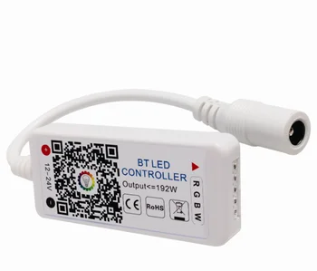 

MINI Bluetooth 4.0 RGBW LED Controller 4 channels DC 12V 24V IOS/Android device RGB controller for led strips light, led module