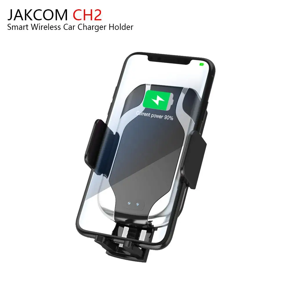 JAKCOM CH2 Smart Беспроводной держатель для автомобильного зарядного устройства Горячая Распродажа в Зарядное устройство s как cargador де baterias bms