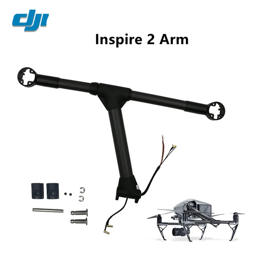 DJI INSPIRE 2 Part 8 Right Arm Assembly Part 7 Left Arm Assembly