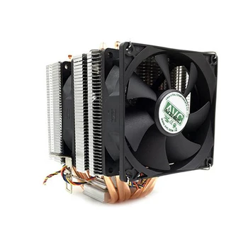 

6 Pipes 4 pin Cooler Computer CPU Cooler Fan Heatsink 1 2 3 Fans Optional for Intel LAG1156/1155/1150/775 Amd