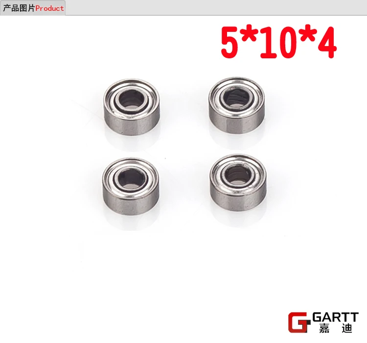 

Freeshipping (3 PIECES/LOT) GARTT 5*10*4 Bearing For GT550 RC Helicopter fits Trex 550