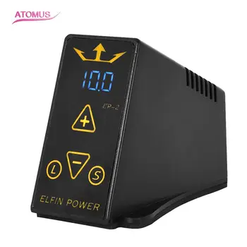 

Professional ELFIN Power Supply EP-2 Professional Digital LCD Power Supply With Power Cable Supply Tattoo Machine Free Shipping
