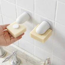 Настенные держатели для мыла креативный японский стиль магнит на присоске мыло сухой аккуратный подвесной органайзер товары для кухни и ванной комнаты