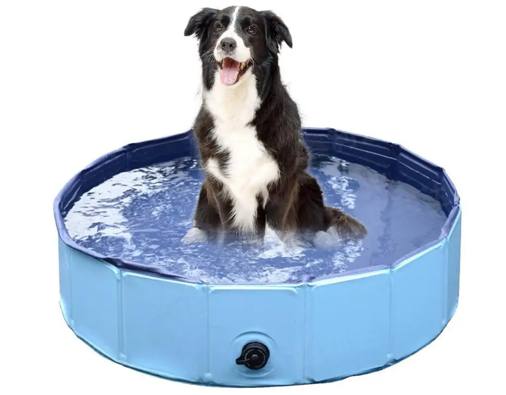 80*20 см Складная домашняя кровать для домашних собак, летний бассейн, жесткий пластиковый складываемый складной детский домик для собак, складной бассейн для домашних животных