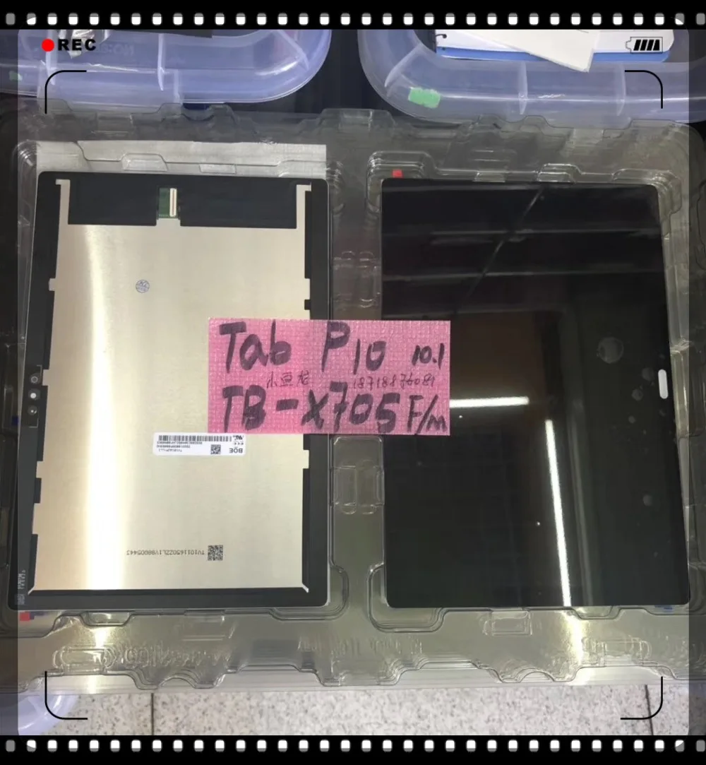 Протестировано для lenovo Tab P10 TB-X705 TB-X705L TB-X705F TB-X705M ЖК-дисплей Дисплей Сенсорный экран планшета Стекло в сборе
