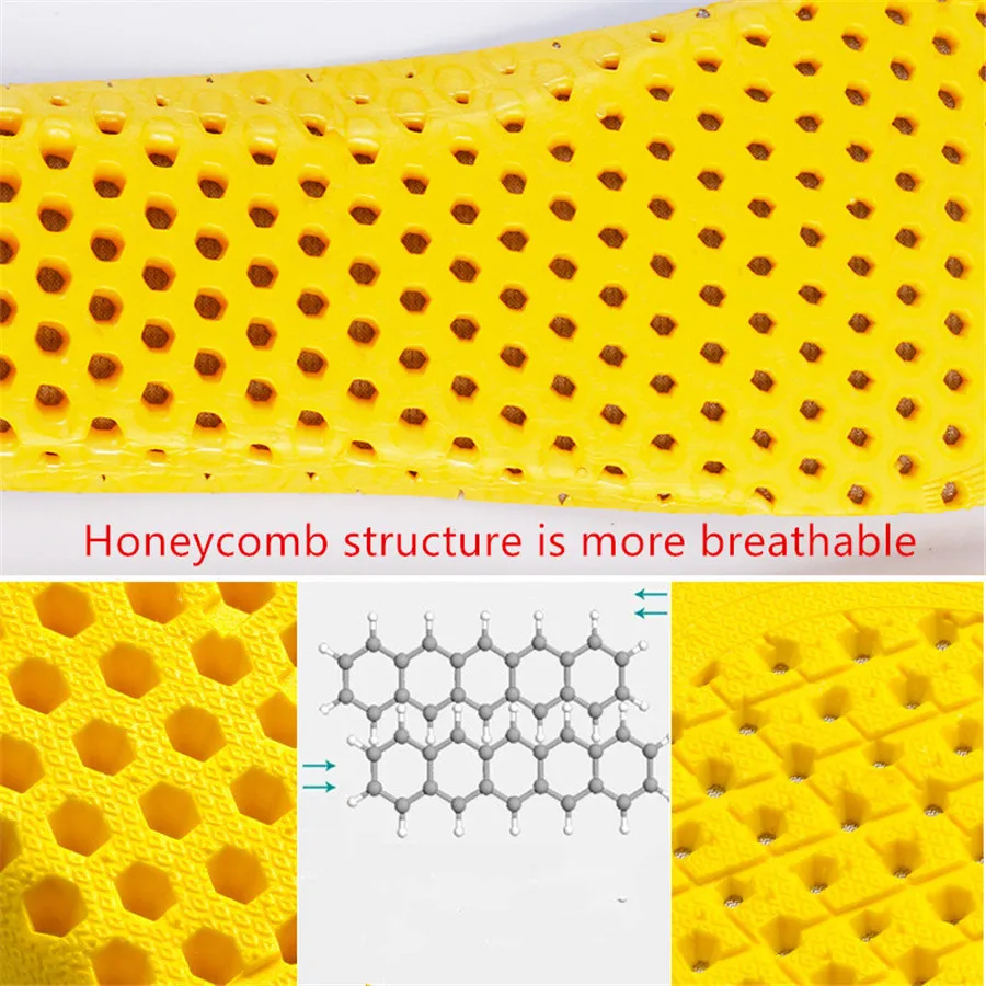 1 пара унисекс стрейч дышащий дезодорант обувь мягкий Рельеф боль бег подушки стельки для амортизации Pad вставить 35-46